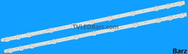 Barz LED Backlight Array Vestel 32" VES315WNDA VES315WNDS VES315WNDX VES315WNDL VES315WNDB VES315UNDA VES315UNDB VES315UNDL 2pcs