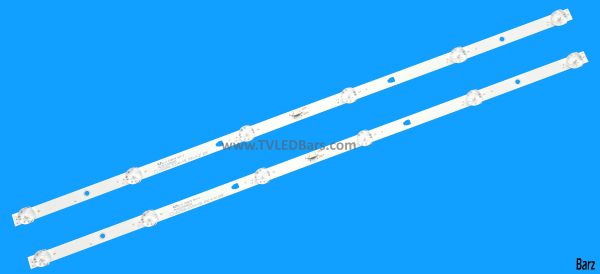 LED Backlight Array Sharp 32FE2K Cello C3220G JVC LT-32C491 LT-32C490 LT-32C485 Logik L32HE20 LED32D06-ZC22AG LED32D06-ZC62AG 2pcs