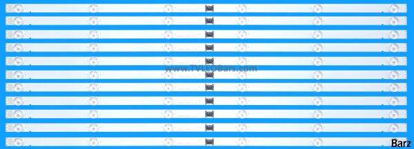 Barz LED Backlight Array Sony KD-65XH8096 KD-65XH8196 KD-65X85J KD-65XH8077 65" YSAS065CNO01 YDBM065CCS01 LB6507Y V0_06 12pcs