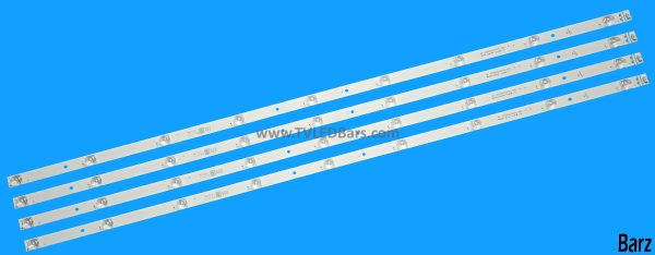LED Backlight Array Vestel 50" VES500QNZA-N2-Z01 VES500QNZB-N4-Z01 VES500QNZP-N4-Z01 VES500QNZT-N4-Z01 RF-CF500005SE30-0901 A1 4pcs