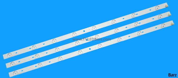 Barz LED Backlight Array Toshiba 32E2553D 32W2333D 32L2333D U320DH01 SVT320AE9 IC-A-TBBY32D572 3pcs
