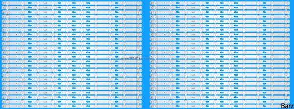 LED Backlight Array Samsung QE82Q70RAT QE82Q77RAU BN96-48107A 82" L1 Q70 H2 FAM S5(2) R1.2 SBQ 100 LM41-00731A CY-TR082FLLV2V CY-TR082FLLV2H 48pcs