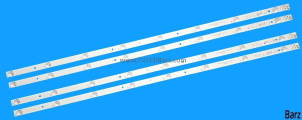 LED Backlight Array Vestel 43" QLED VES430QNZL-P2-Z01 VES430QNZH-P2-Z01 VES430QNZB-P2-Z01 RF-CF430012AE30-0801 + RF-CF430012BE30-0801 BLUE 2xA 2xB