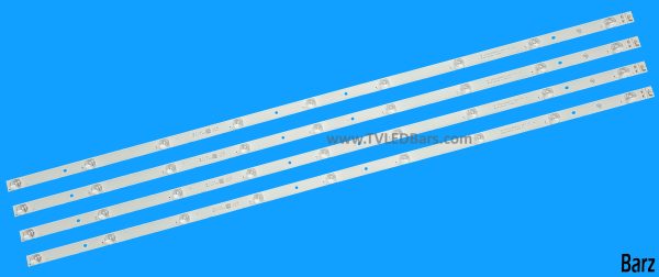 LED Backlight Array Vestel 50" QLED VES500QNZH-P5-Z71 VES500QNZP-P2-Z01 VES500QNZB-P2-Z01 P5-Z71 RF-CF500005SE30-0901 A1 BLUE 4pcs