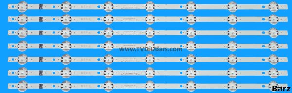 LED Backlight Array LG 60UP81006LA 60UQ80006LA 60UQ90006LA AGF30119001 60" HC600DQG-VHDA1 -VHDA3 -VHFA3 8pcs