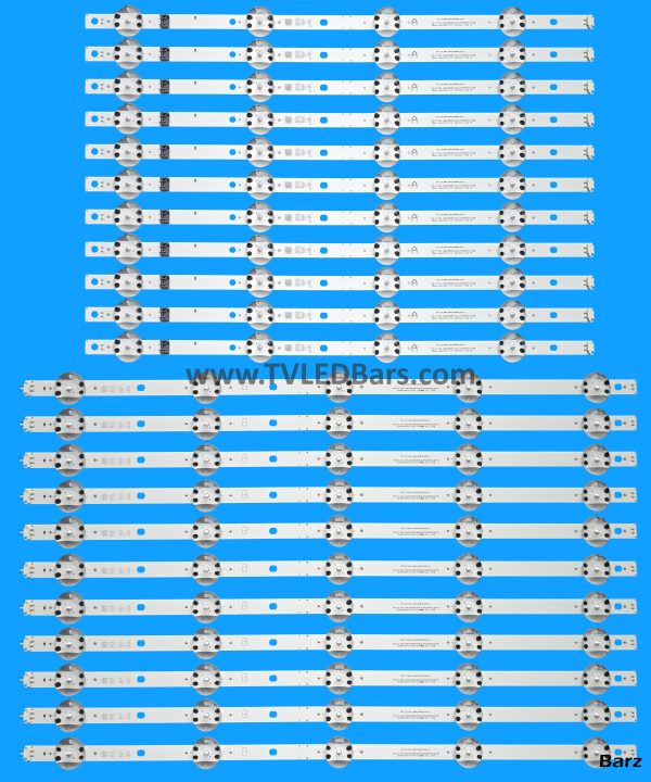 LED Backlight Array LG 86UP80006LA 86UQ80006LA 86UQ90006LA AGF30311501 AGF30149401 AGF30148601 86" NC860TQF-AAKH 22pcs